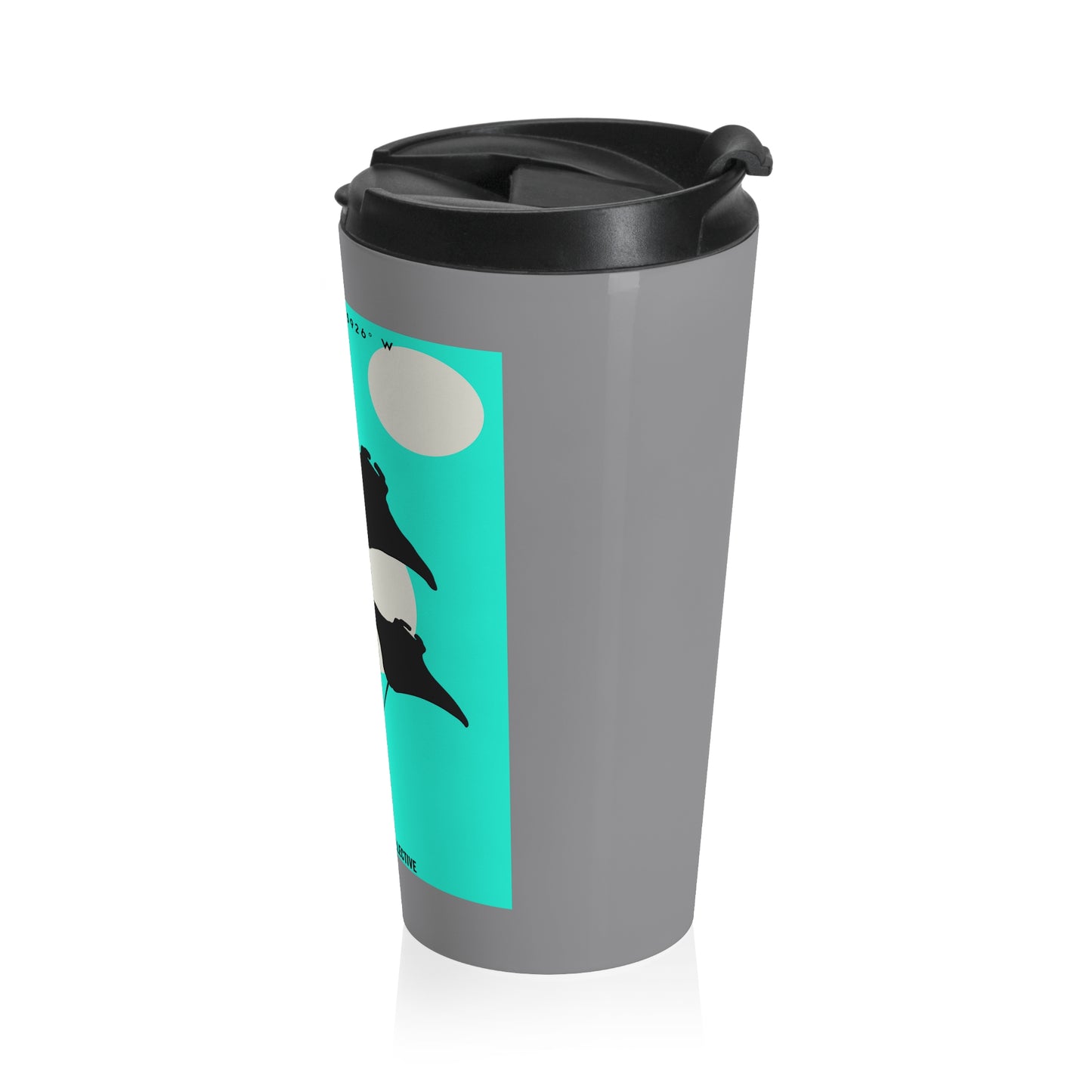 Stainless Steel Travel Mug - Manta Ray