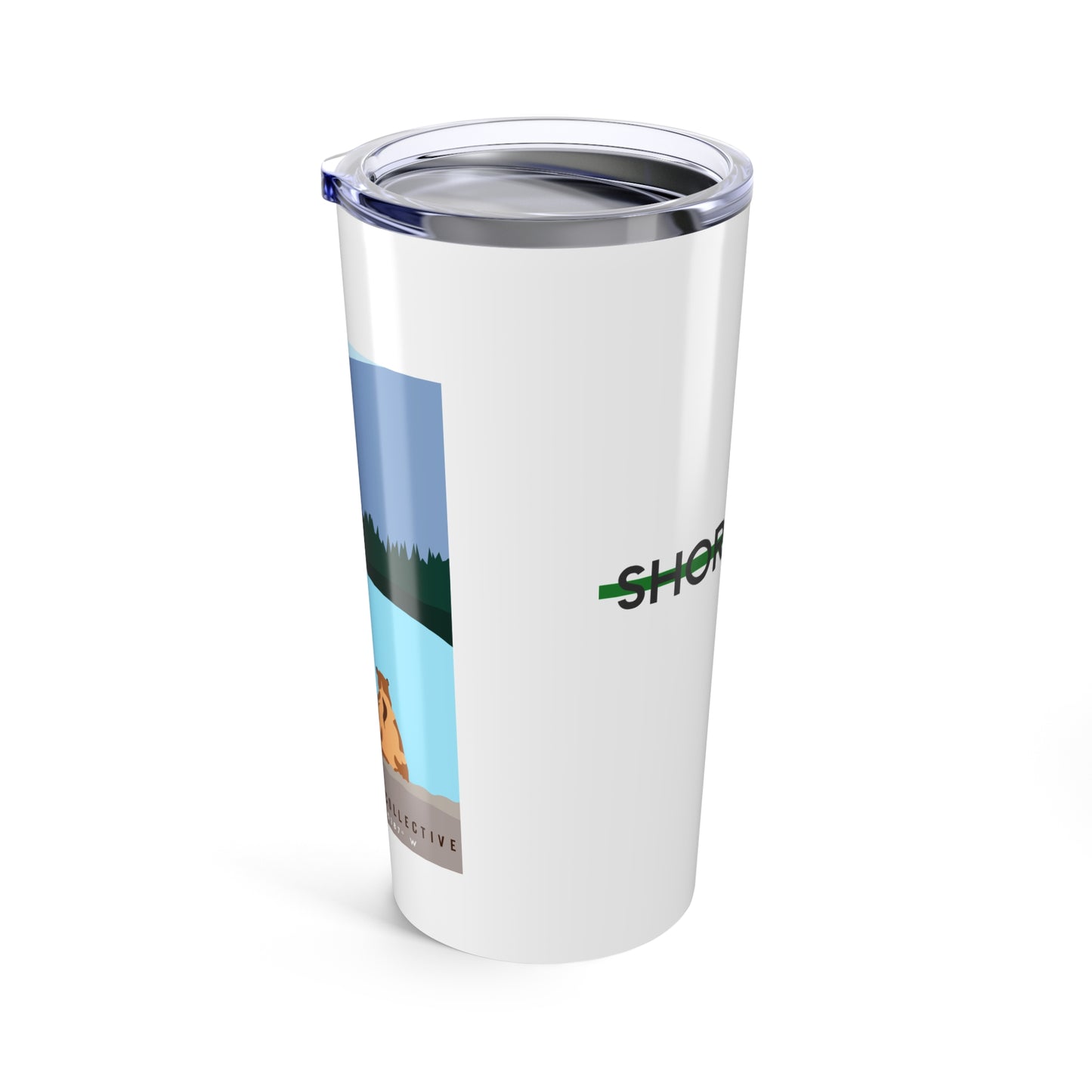 Stainless Steel Travel Mug - Mountain Bear