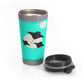 Stainless Steel Travel Mug  - Manta Ray