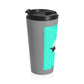 Stainless Steel Travel Mug  - Manta Ray