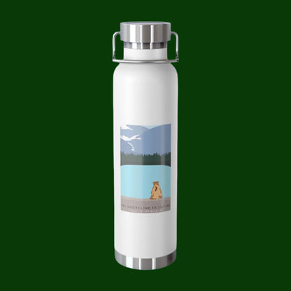 Copper Vacuum Insulated Bottle, 22oz - Mountain Bear