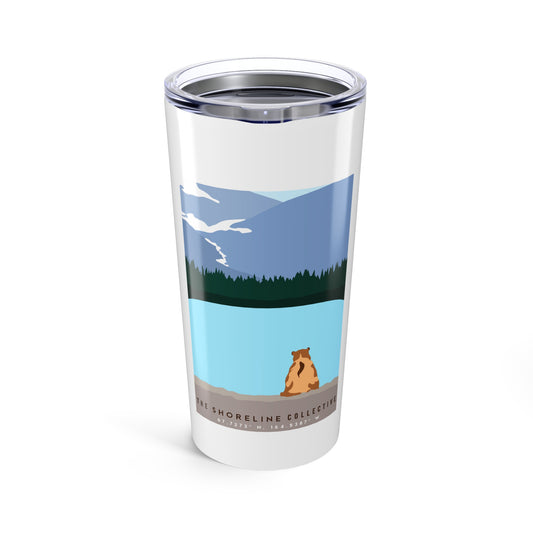 Stainless Steel Travel Mug - Mountain Bear